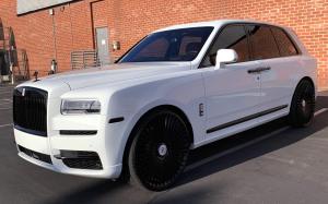 Rolls-Royce Cullinan on Black Forgiato Wheels (Trimestre-M) 2019 года